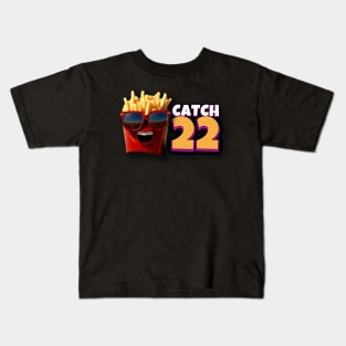 CATCH 22 WITH DJ ELECTRA FRY Kids T-Shirt